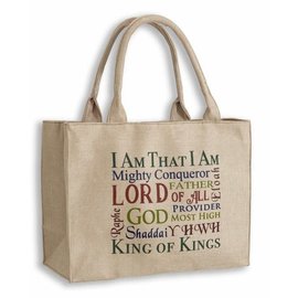 Tote Bag - Names of God (I Am That I Am, King of Kings)