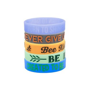 Bracelet -Silicone Christian Sayings