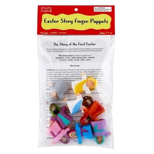Easter Story Finger Puppets, Silicone