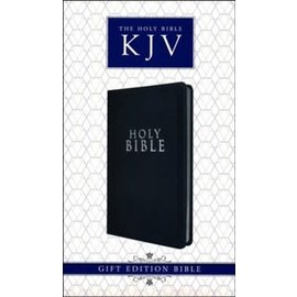 KJV Gift Edition Bible, Black Faux Leather