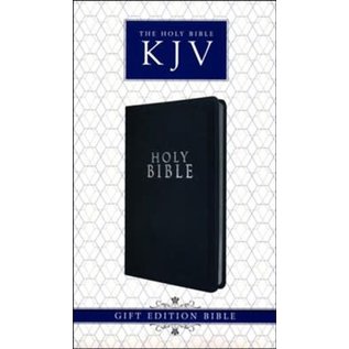 KJV Gift Edition Bible, Black Faux Leather
