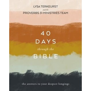 40 Days Through the Bible (Lysa Terkeurst), Paperback