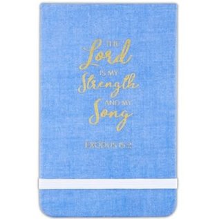 Notepad - Strength and Song, Blue
