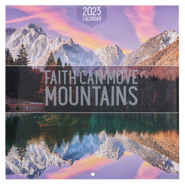 2023 Wall Calendar - Faith Can Move Mountains