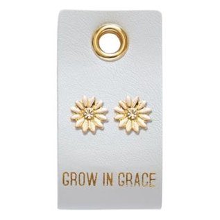 Earrings - Flower Studs, Grow in Grace