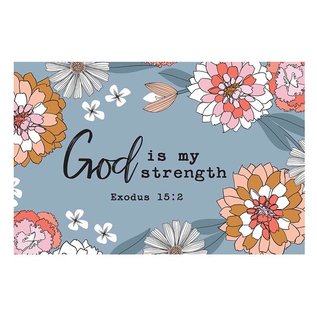 Pass It On Cards - God is my Strength