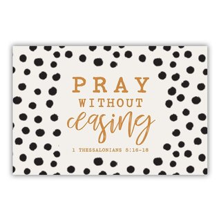 Pass It On Card - Pray Without Ceasing