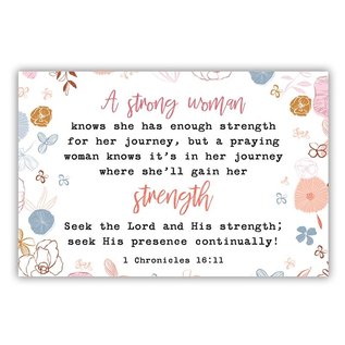 Pass It On Cards - A Strong Woman