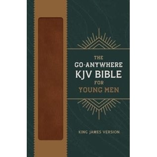 KJV Go-Anywhere Bible for Young Men, Chestnut Leathersoft