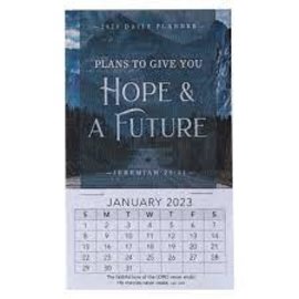 2023 Mini Magnetic Calendar - I Know the Plans