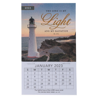 2023 Mini Magnetic Calendar - Light and Salvation
