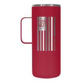 Stainless Steel Tumbler - Fear Not, Red Flag