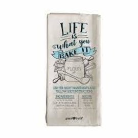 Tea Towel - Life Is What You Bake It