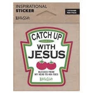 Sticker - Catch Up With Jesus