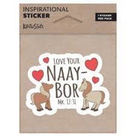 Sticker - Love Your Naay-Bor