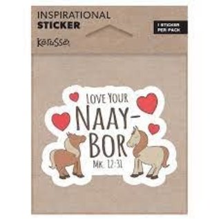 Sticker - Love Your Naay-Bor