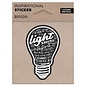 Sticker - Let Your Light Shine, Lightbulb