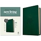 NLT Large Print Thinline Reference Bible, Evergreen Mountain LeatherLike (Filament)