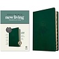 NLT Large Print Thinline Reference Bible, Evergreen Mountain LeatherLike, Indexed (Filament)