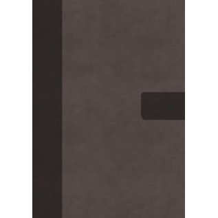 NIV Super Giant Print Reference Bible, Gray Leathersoft, Indexed