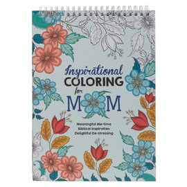Inspirational Coloring for  Mom, Wirebound