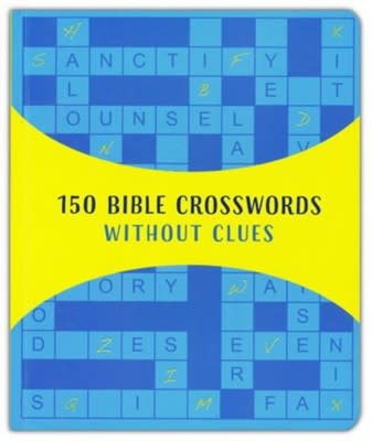 150 Bible Crosswords without Clues Goodruby Christian Bookstore