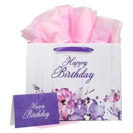 Gift Bag - Happy Birthday, w/Card