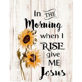 Wall Art - Give Me Jesus, Rustic White