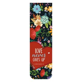 Magnetic Bookmark - Love Never Gives Up