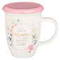 Mug - I Know the Plans, Pink Lidded