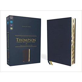 NIV Thompson-Chain Reference Bible, Black Bonded Leather, Indexed