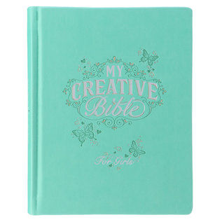 ESV My Creative Bible for Girls, Teal Butterfly Hardcover