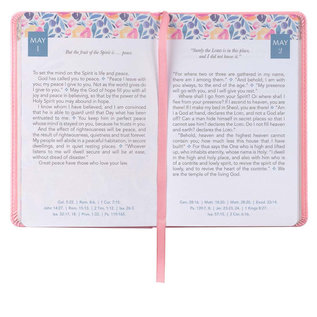 Daily Light for Women: Devotional Scripture Readings, Pink Faux Leather