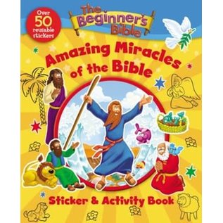 COMING OCTOBER 2022 The Beginner's Bible Amazing Miracles of the Bible Sticker and Activity Book