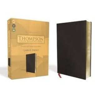 KJV Large Print Thompson Chain-Reference Bible, Black Genuine Cowhide Leather