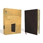 KJV Large Print Thompson Chain-Reference Bible, Black Genuine Cowhide Leather