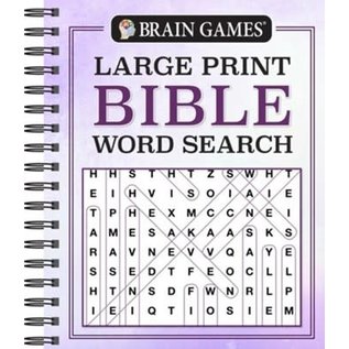 Large Print Bible Word Search, Purple