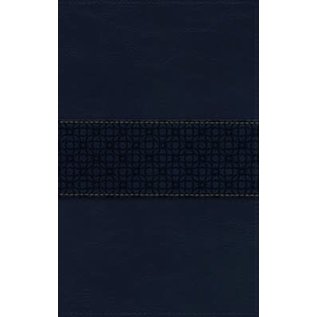NIV Thinline Reference Bible, Navy Leathersoft