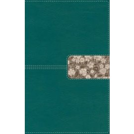 NIV Thinline Bible, Teal Leathersoft