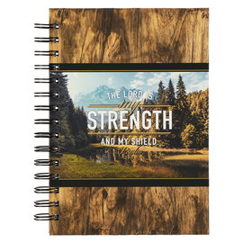 Journal - The Lord is my Strength, Wirebound