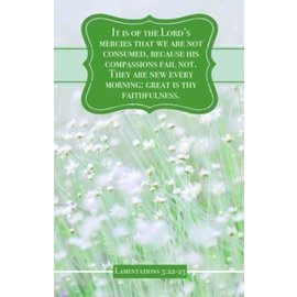 Bulletin - It is of the Lord's Mercies (Pack of 100)