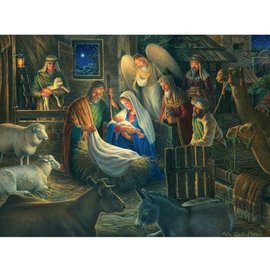 Puzzle - Away in a Manger (500 Pieces)