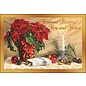 Boxed Christmas Cards - Christmas Blessings, Poinsettia