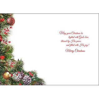 Boxed Christmas Cards - May Your Christmas Be Lighted, Candles