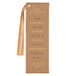 Bookmark - Give Thanks, Psalm 106:1,  Faux Leather
