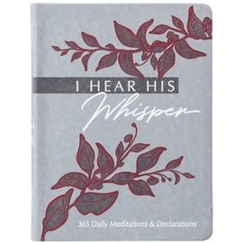 I Hear His Whisper: 365 Daily Meditations & Declarations (Brian Simmons), Imitation Leather