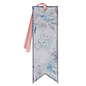 Bookmark - It is Well, Watercolor, Faux Leather