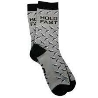 DISCONTINUED Socks - Hold Fast, Gray Treadplate