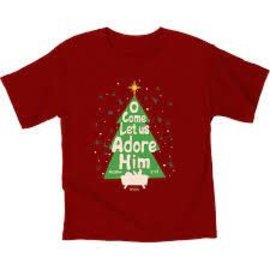 Kids T-Shirt - Adore Him, Tree