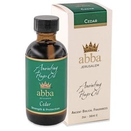 Anointing Oil - Cedar, 2 Oz (Abba)